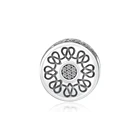 DIY Подходит для Pandora шармы браслеты сияющее сердце бусины 100% стерлингового серебра 925-ювелирные изделия Бесплатная доставка