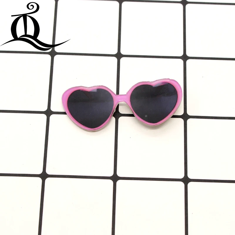 JL 1 шт. микс очки мультфильм иконы на булавке Kawaii значок bacgees на рюкзак значки на одежду акриловые значки 76