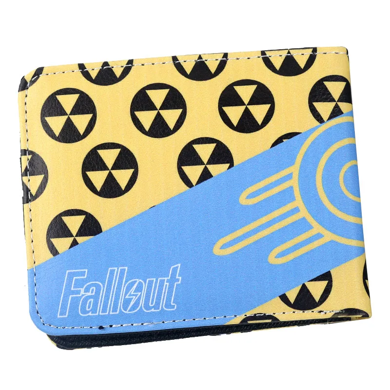 Новое поступление, игровой кошелек Fallout vaddle Boy, двойной кошелек, аксессуар для костюма, классный дизайн, мультяшный кошелек
