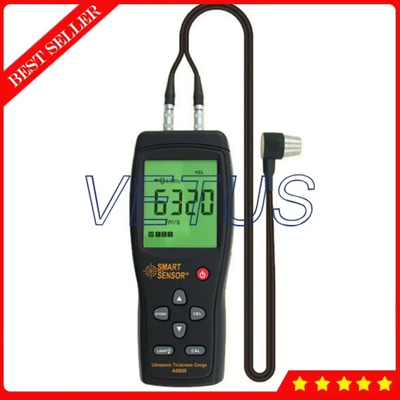 AS850 цифровой измеритель толщины бумаги с Портативный Ультразвуковой Толщиномеры