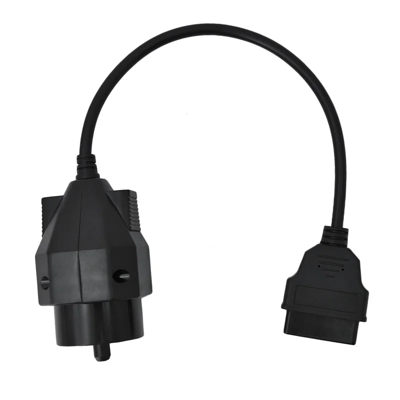 100 шт./лот OBD OBDII адаптер подходит для BMW 20Pin к OBD2 16PIN гнездовой разъем 20 PIN 16 e36 e39 X5 Z3