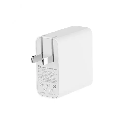 Оригинальный Xiaomi Mi USB C зарядное устройство 45 Вт Max Smart выход type порт PD 2 0 Быстрая