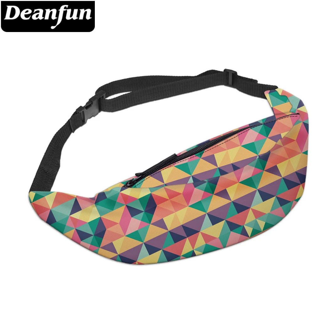 Deanfun водонепроницаемый красочные сумки для женщин Элегантный поясной пакет
