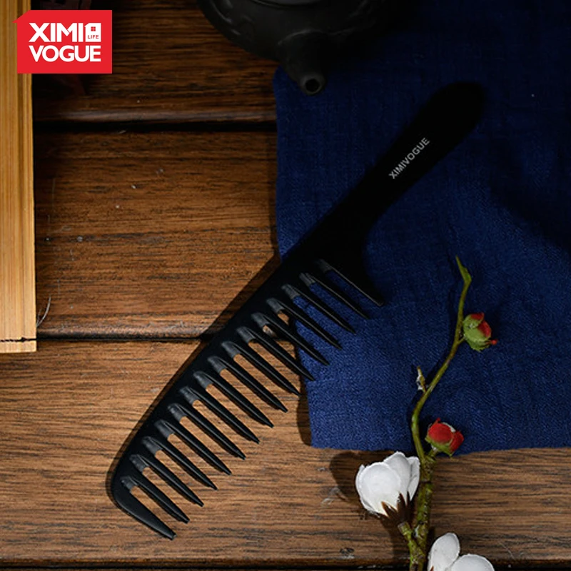XIMIVOGUE профессиональная расческа термостойкие Средний резка черные волосы