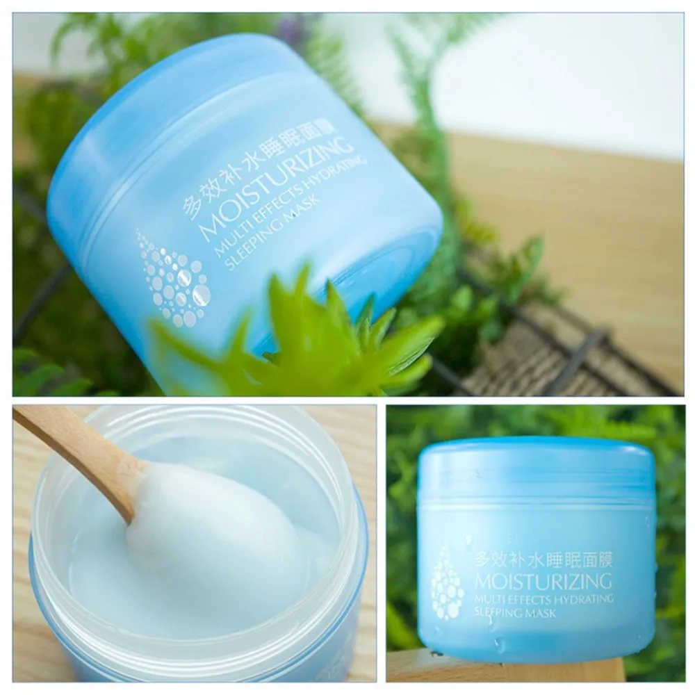 Multi-effect Hydrating Sleeping Mask Moisturizing Nourishing Repairing Softening Skin Care Facial Essential Night Sell | Красота и