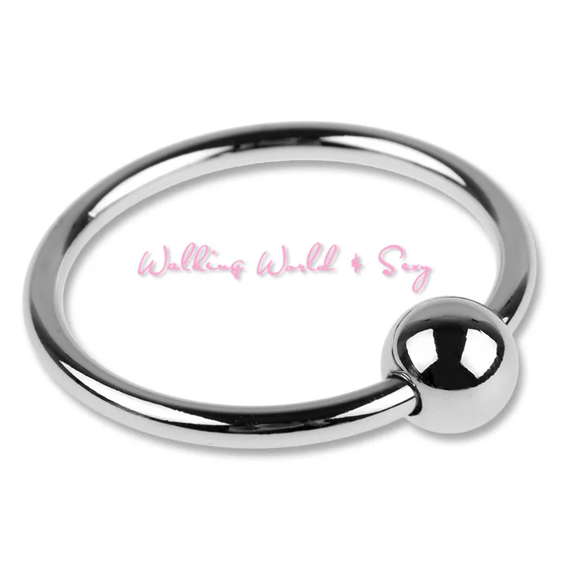 Кольцо из нержавеющей стали с шариками 3 размера фиксирующее кольцо для мужчин