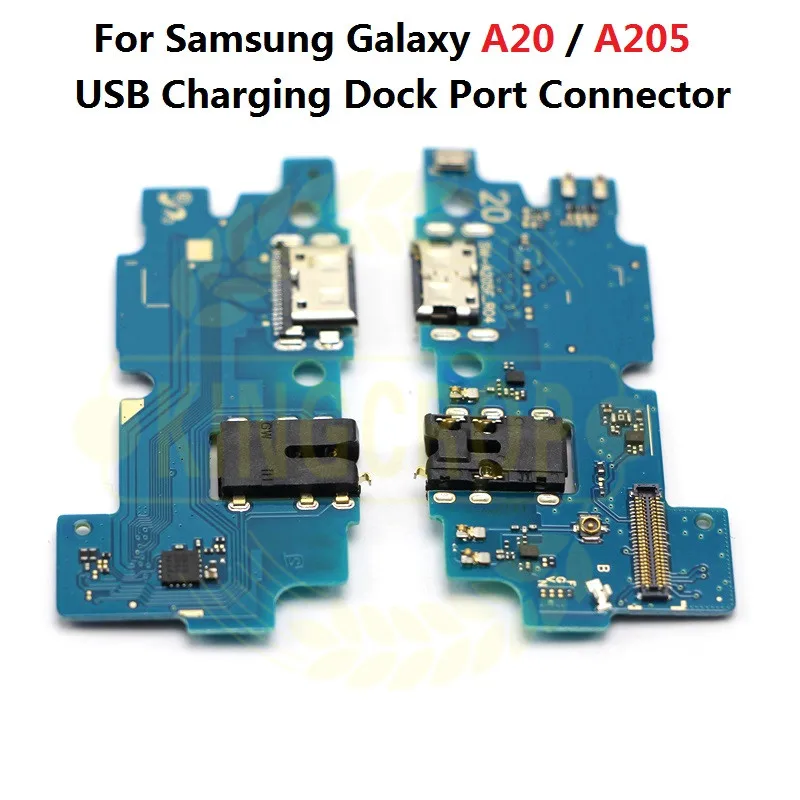 Usb зарядный док-порт разъем гибкий для samsung Galaxy A10 A30 A40 A105 A305 A405 usb зарядный гибкий кабель для samsung a50 a70