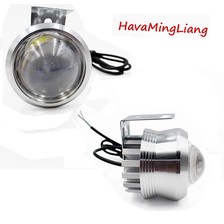 2 шт. фонарь для мотоцикла Супер яркий 3000лм противотуманные прожекторы Рабочая