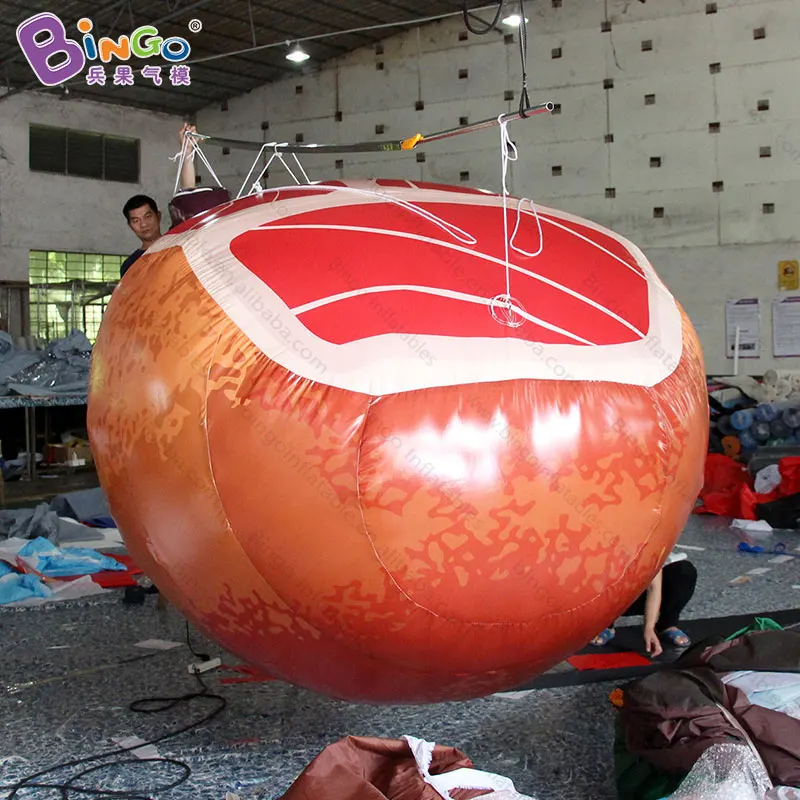 Гигантская надувная ветчина длиной 4 метра под заказ/надувная свинины/нейлоновые