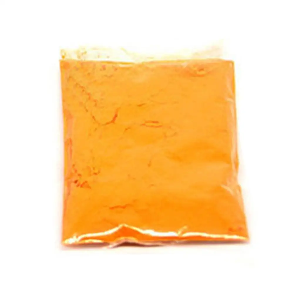 Orange 100g Бег бросок порошок кукурузный крахмал цвет работает реквизит для фотографий 100 г/пакет 5 цветов пищевой цветной кукурузной муки безвредный праздновать - Цвет: Orange 100g