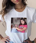 Смешная футболка kuakuayu HJN, унисекс, с мемом, хипстерская Футболка с принтом