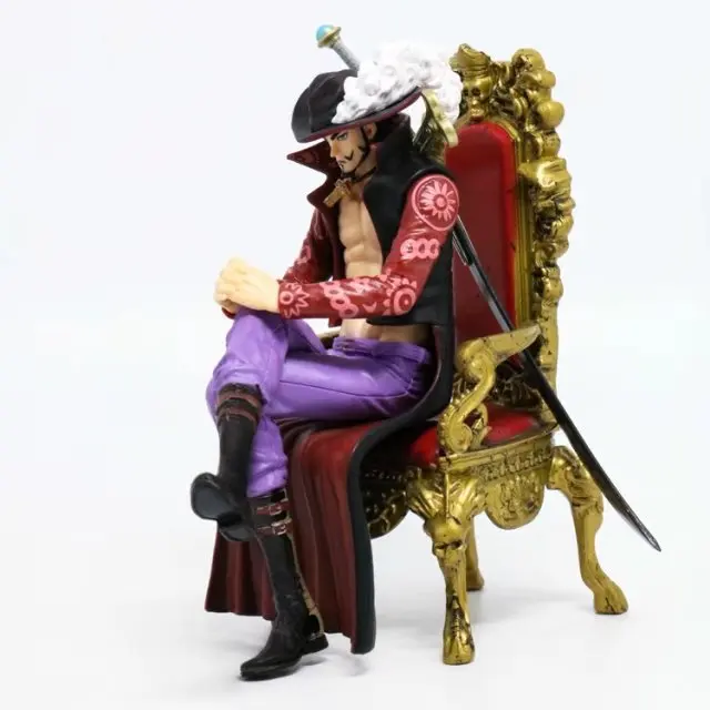 Аниме One Piece CREATOR X Dracule Mihawk сидящий Ver. ПВХ фигурка Коллекционная модель игрушки 15