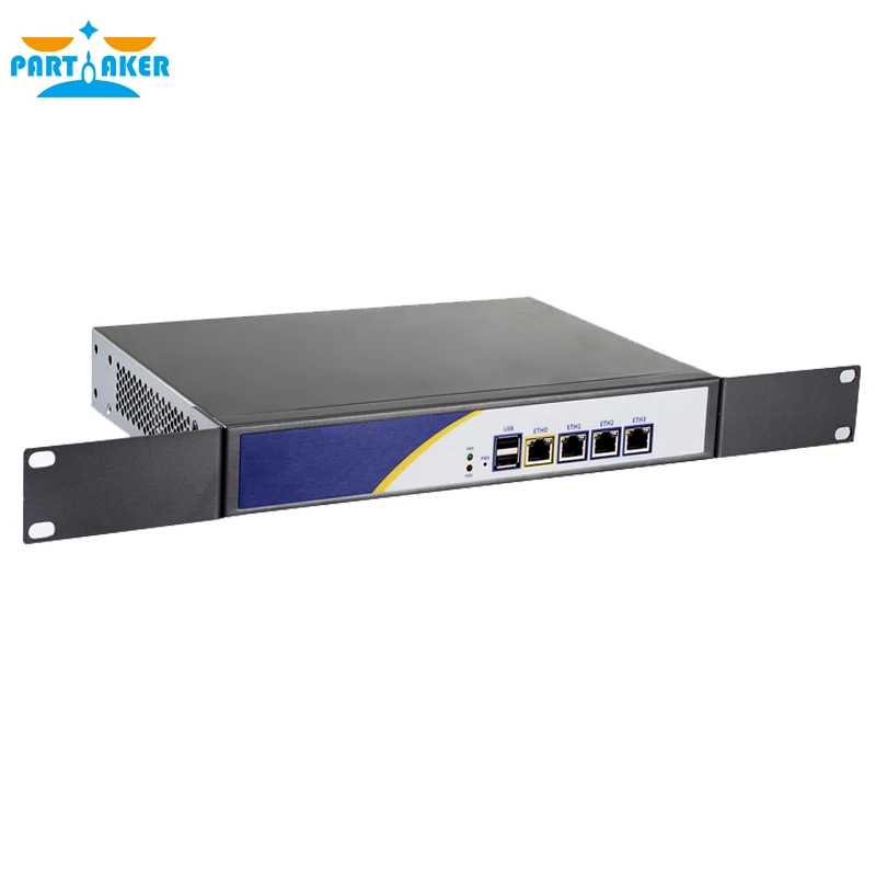 Причастником R1 Intel Atom D525 с 4 Ethernet Гб оперативной памяти 64 SSD Mikrotik Pfsense маршрутизатор