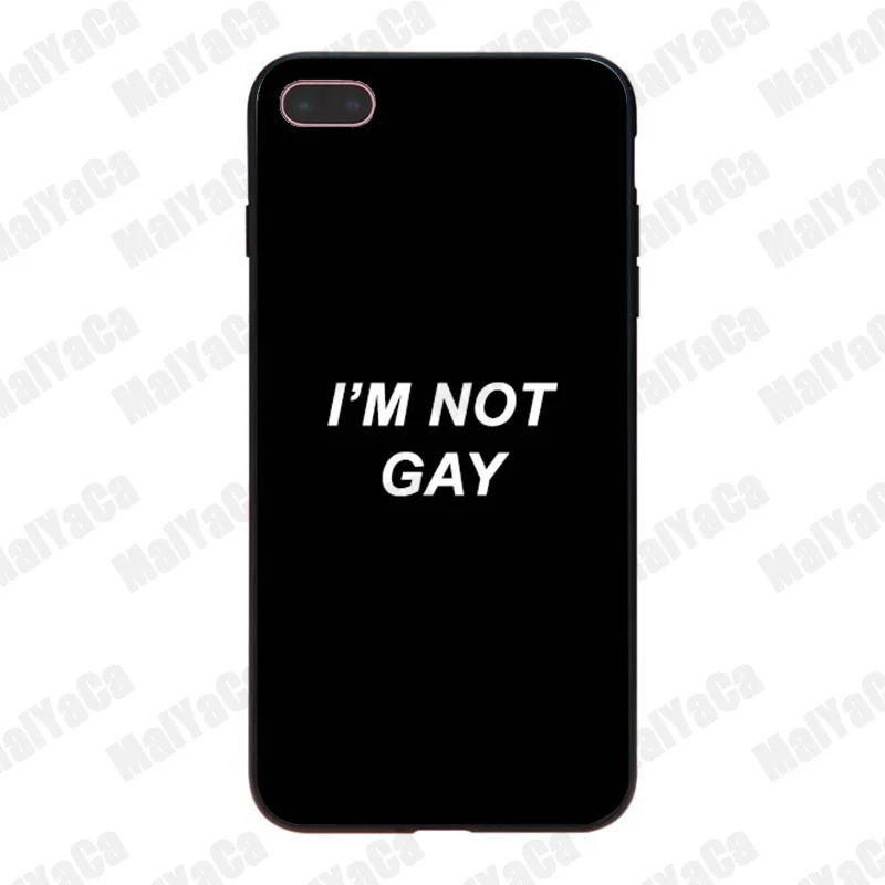 MaiYaCa skam гей лучшие цитаты милые мягкие Аксессуары для телефона чехол iPhone 8 7 6 6S Plus X