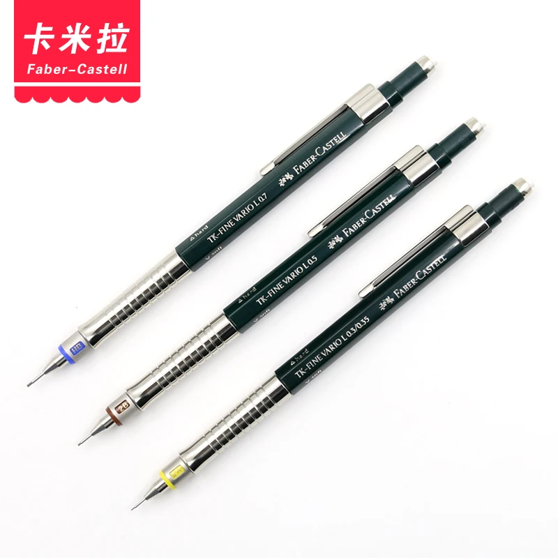 Механический карандаш VARIO L металлический для рисования 1 шт. Германия FABER-CASTELL TK-FINE