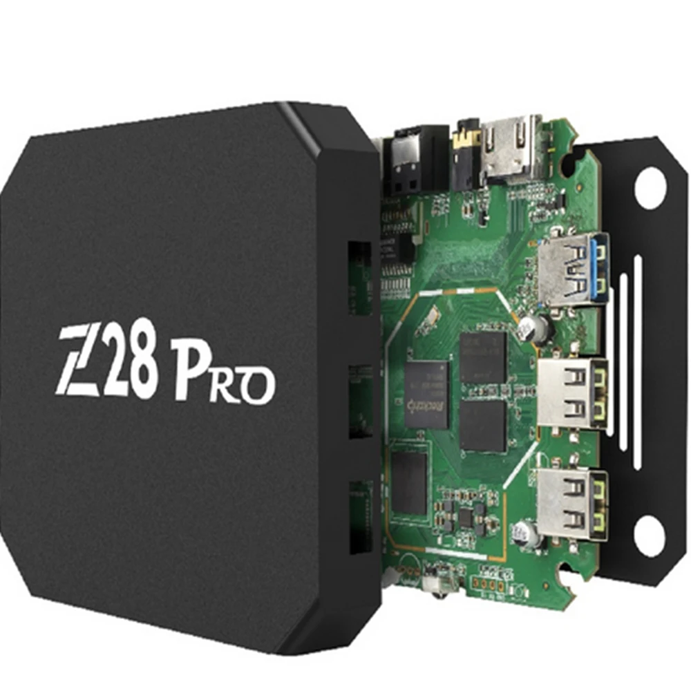 Accewit Z28 ТВ Box 7 1 г 8 Wi Fi коробка H.265 HDMI Media player PK X92 M8s Pro android Smart RK3328 Процессор с 4