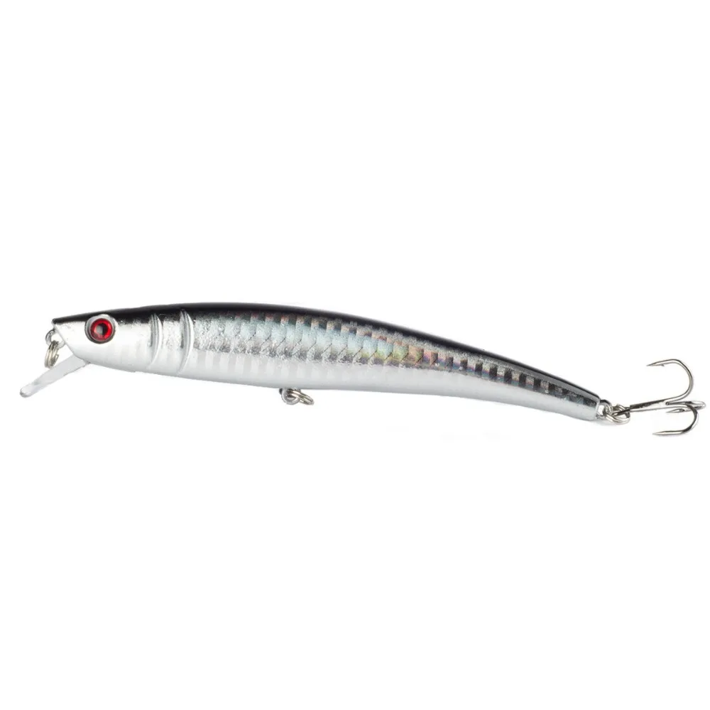 Econglee 1 шт. Рыбная ловля приманки бас искусственные гольян 12cm11g Crankbait 5 цвет