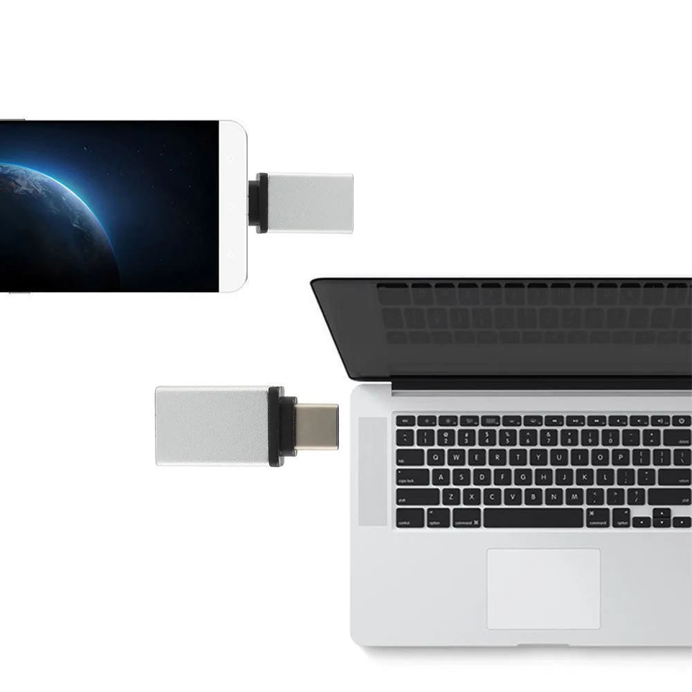 Высокое качество алюминиевый сплав USB-C type C Мужской USB 3,0 Женский OTG Синхронизация данных для Macbook и ПК компьютер и ноутбук
