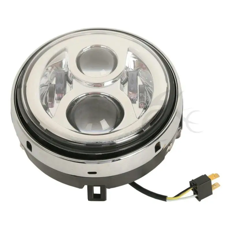 Мотоцикл 7 &quotкруглые светодиодные фары в сборе для Honda CB 400 500 1300 Hornet 250 600 900 VTR |