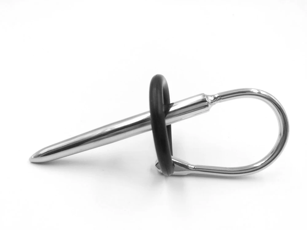 105 мм нержавеющая сталь пенис затычка звучащий уретральный растягиватель