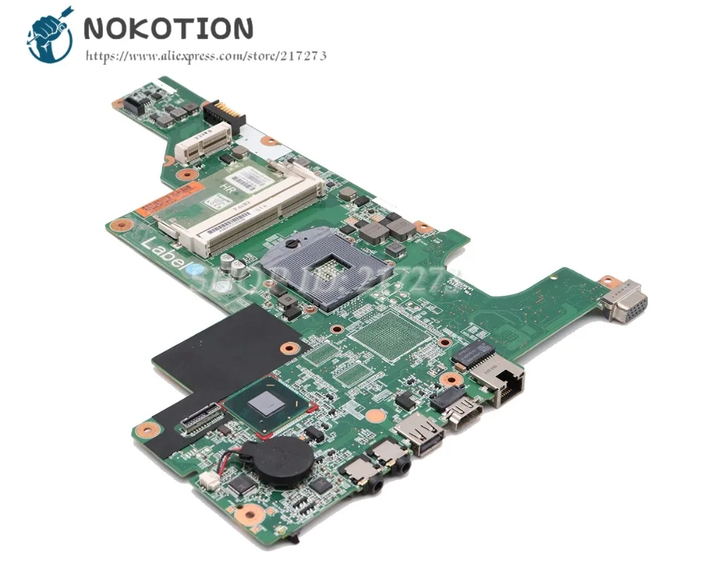 Материнская плата NOKOTION 646671 001 для ноутбука HP 430 630 материнская HM65 DDR3 UMA MB полностью