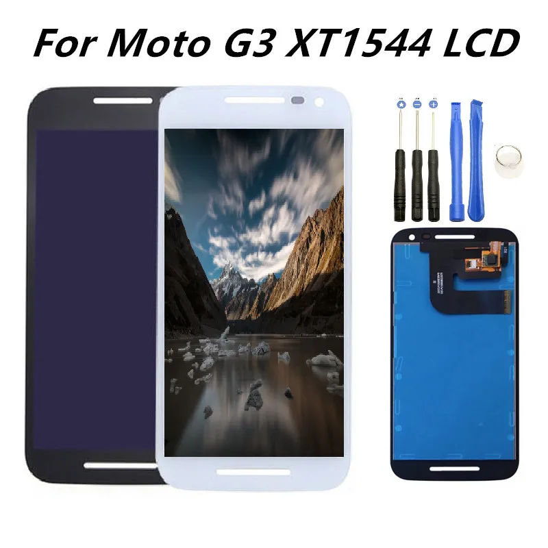 5 0 &quotЖК дисплей для Motorola Moto G3 XT1544 XT1543 G 3 XT1540 xt1541 xt1550 сенсорный экран дигитайзер ЖК