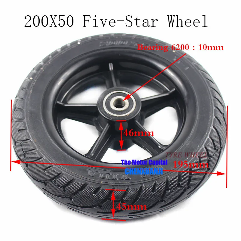 

High performance 6.5 inch Hubs and tyres wheel for Electric Scooter Smart Folding Electric Longboard Hoverboard free shipping