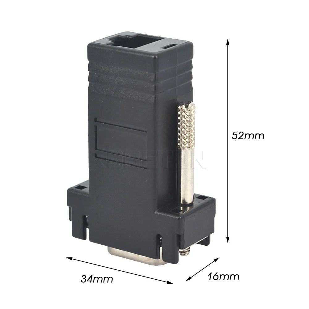 Удлинитель kebidu RJ45 в VGA шнур удлинитель штекер к локальной сети Cat5 Cat5e Ethernet Женский