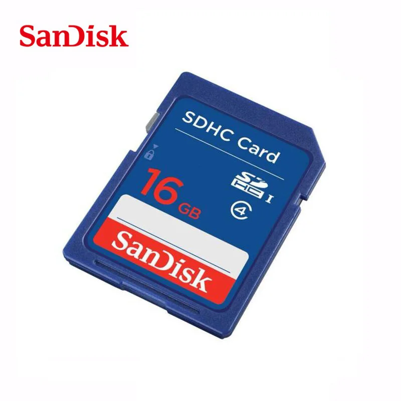 Оригинальная карта памяти SanDisk SD 32 ГБ 16 8 4 Гб C4 SDHC класс камеры sd Pass официальная
