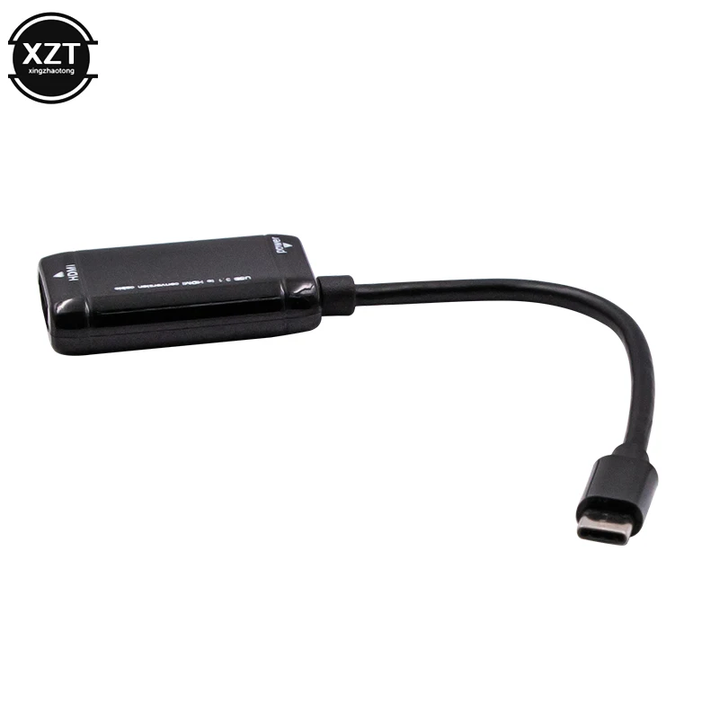 Разветвитель с USB 3 1 на HDMI MHL функциональный разъем типа C Папа мама только для