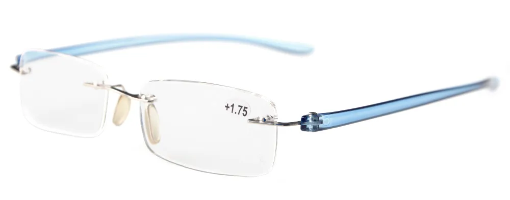 R14001 очки для чтения Eyekepper маленькие линзы без оправы очки для чтения+ 0,50-+ 4,00