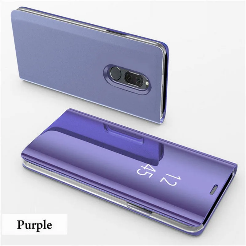 Роскошный откидной Чехол для телефона OnePlus 6T 5T 7 гальваническое зеркало