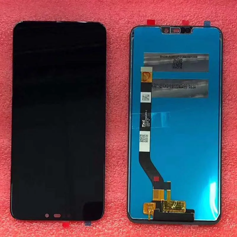 Рамка + оригинальный 6 26 ''ЖК дисплей для Huawei Honor 8C ЖК кодирующий