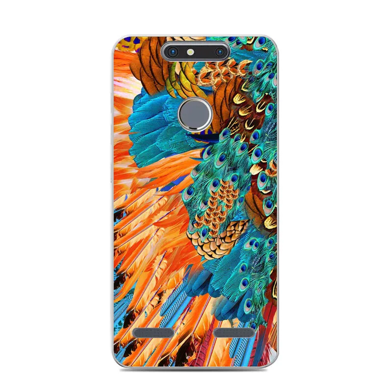 Чехол для zte Blade v8 mini силиконовый чехол с 3D рельефным рисунком lite защитный |