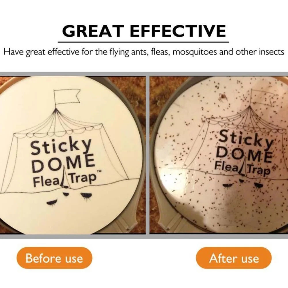 

Sticky Flea Killer Trap Lamp Household Non-toxic Bug Control Insect Killer