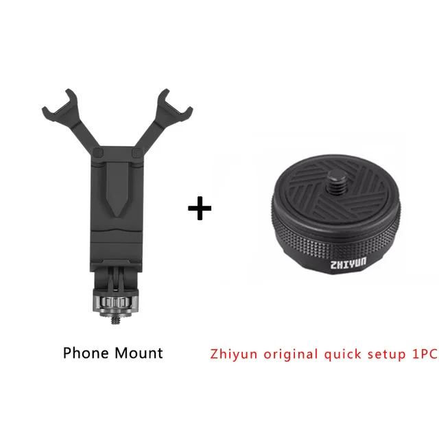 Розово-красный Держатель для телефона Zhiyun Weebill Lab Crane 3 LAB iSteady Pro 2 Feiyu G6 Gimbal видоискатель для крепитель для смартфона штатив кронштейн - Цвет: Розово-красный