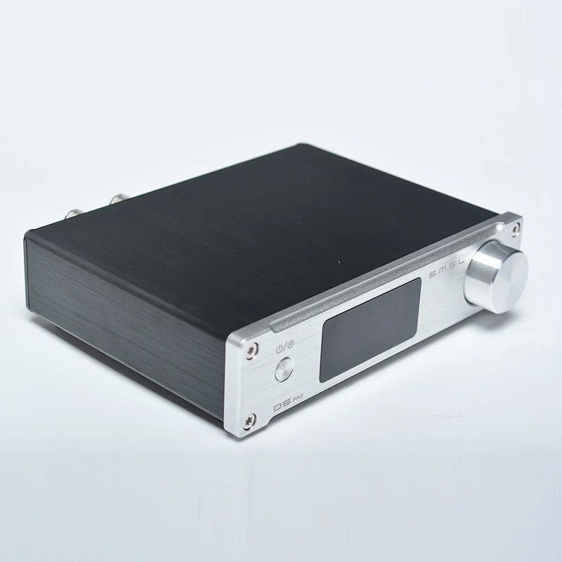 SMSL Q5 Pro Высокое качество Hi-Fi 2,0 чистый цифровой домашний аудио усилитель вход оптический/коаксиальный/USB/мощность 45 Вт* 2 дистанционное управление