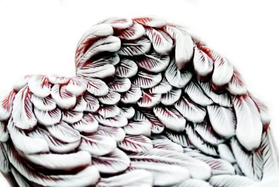 Силиконовая форма для мыла с крыльями ангела идеальная подарка на День святого