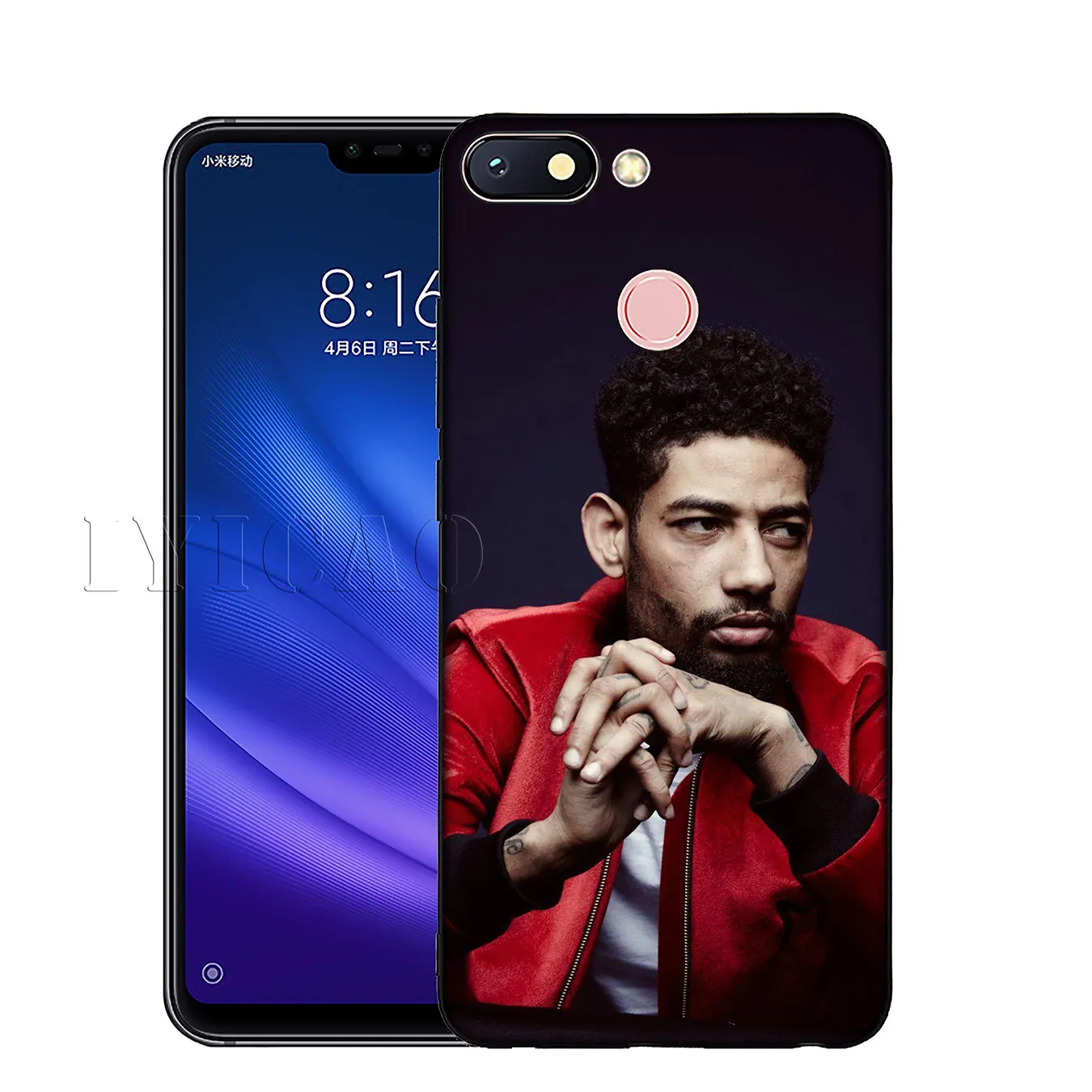IYICAO Pnb Rock Soft Silicone Phone Case for Xiaomi Mi 10 9 9T CC9 CC9E 8 SE A3 Pro A1 A2 Lite 6 pocophone f1 mi9 mi8 mia2 |