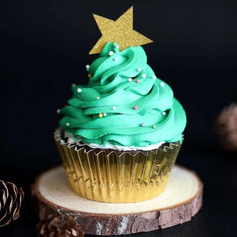 Круглый Форма Бумага выпечки CakeCup Пресс-Формы для кексов создатель прессформы выпечки лоток 100 шт./компл