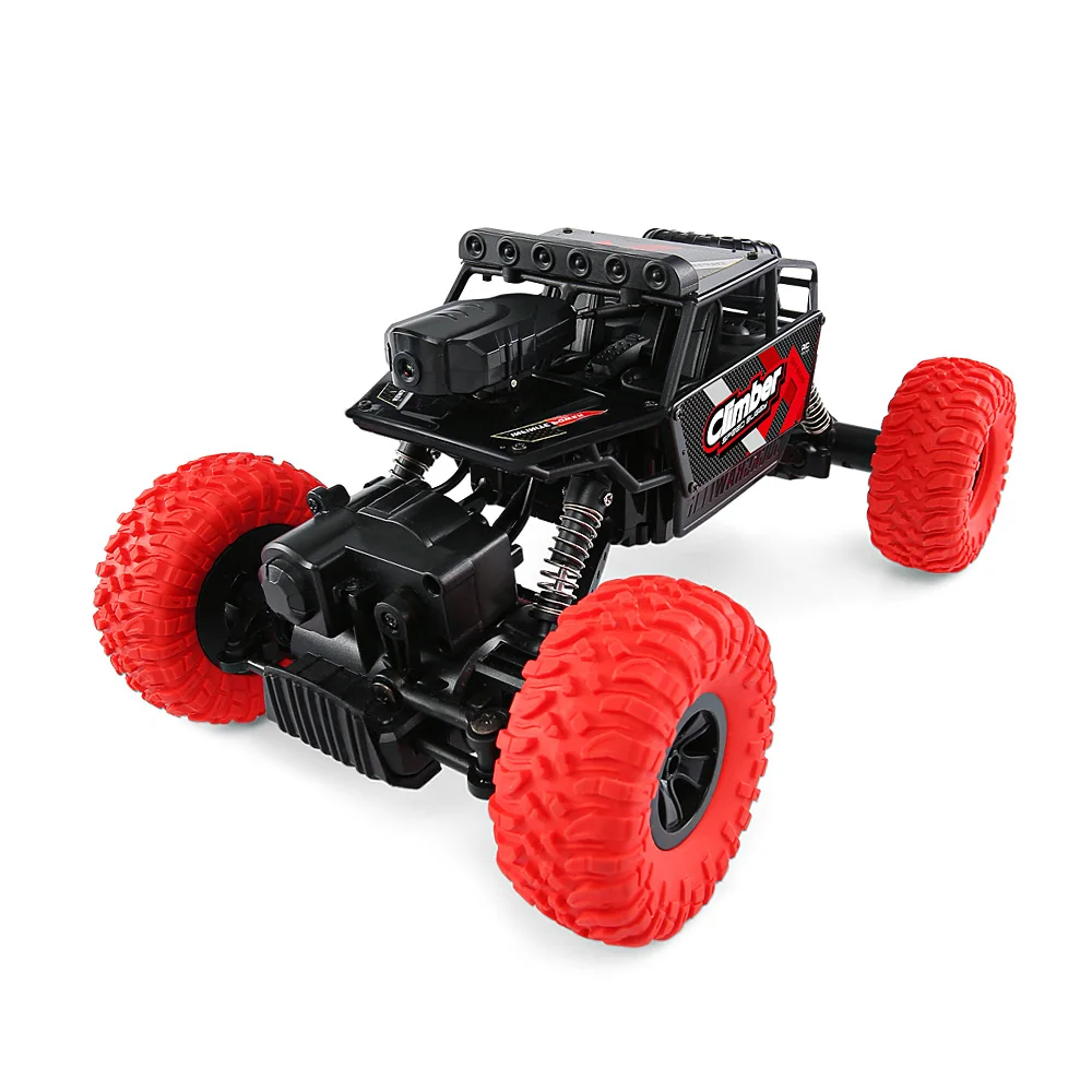 JJRC Q45 RC автомобили 1/18 2 4 ГГц 4WD внедорожный автомобиль WiFi FPV 480P камера приложение