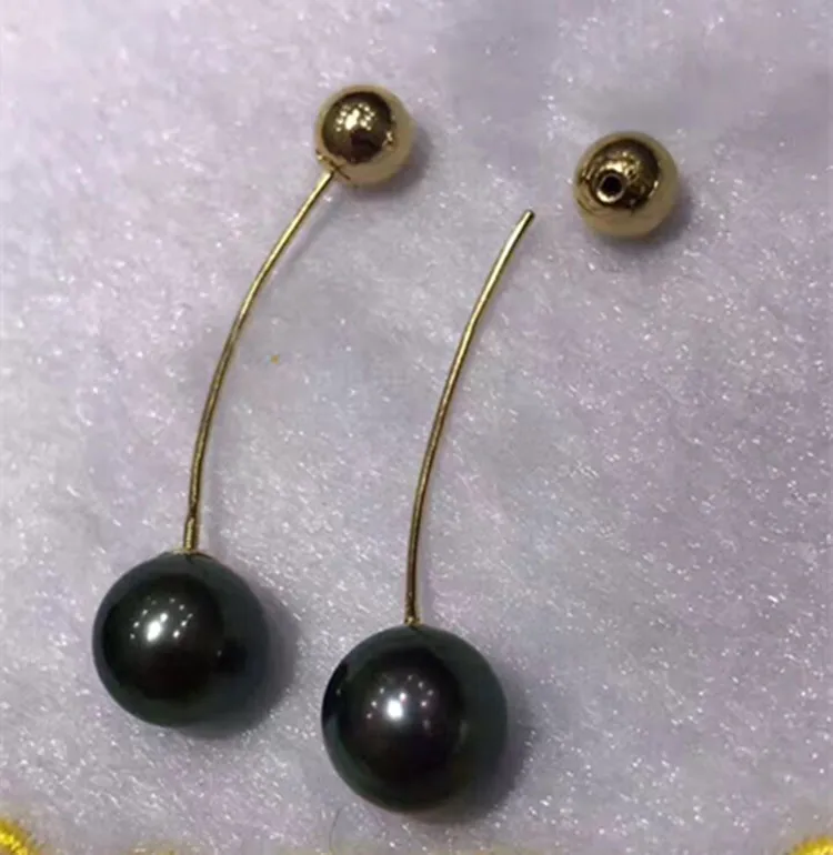 Женщины Подарок слово Стерлингового Серебра 925 настоящее До и после Tahiti Pearl tribolites