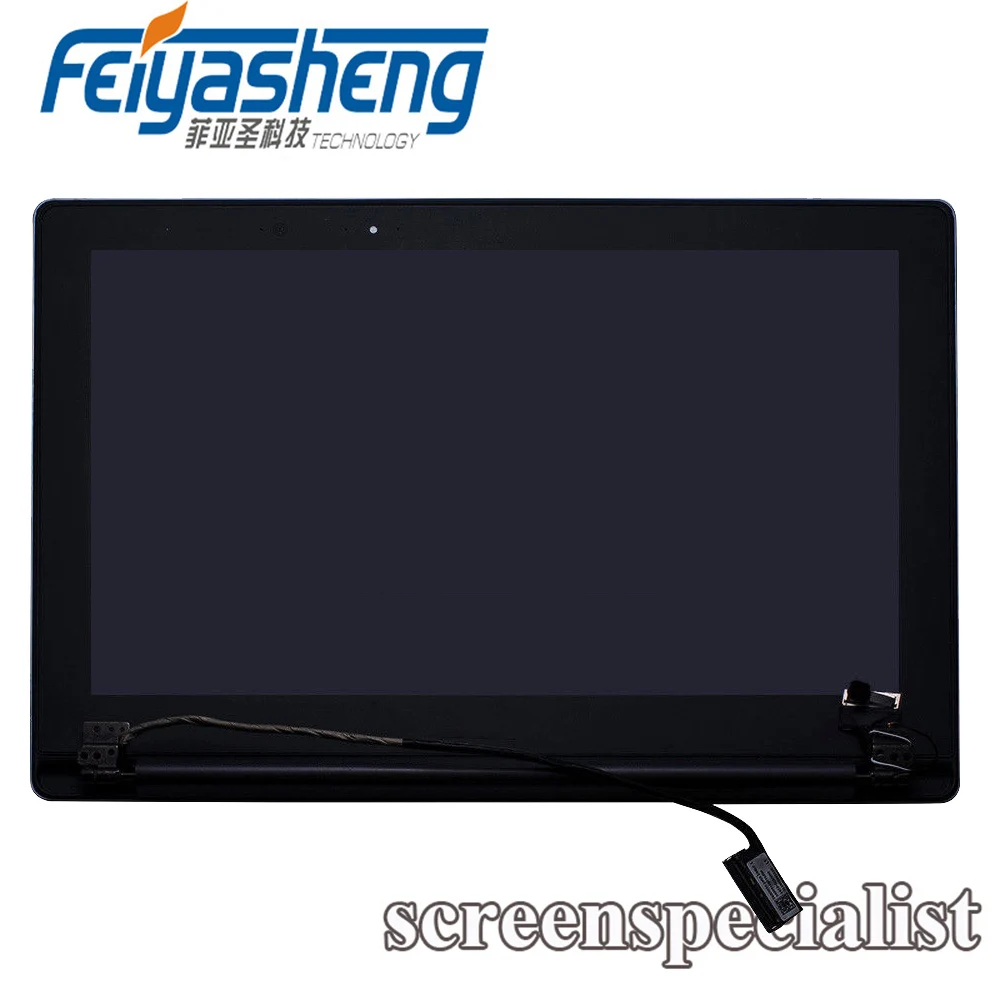 (1 год гарантии) ЖК-экран в сборе верхняя половина для ASUS Taichi 31 N133HSG-WJ1 N133HSG WJ1 с
