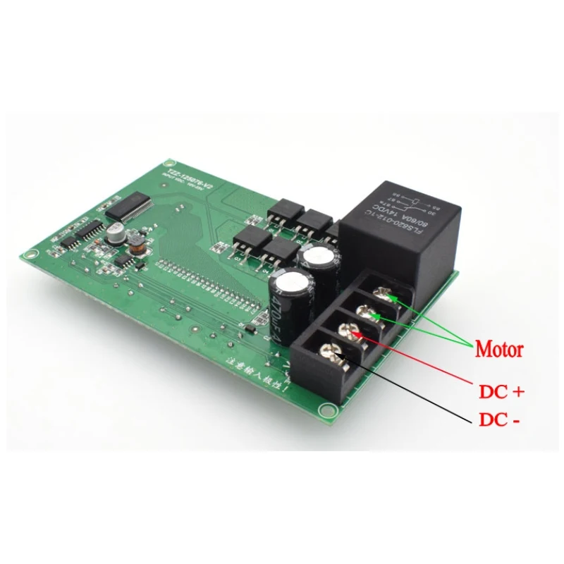 Lcd Умный Цифровой дисплей 0~ Регулируемый DC 10-50V 40A ШИМ контроллер скорости двигателя постоянного тока синхронный контроллер Реверсивный