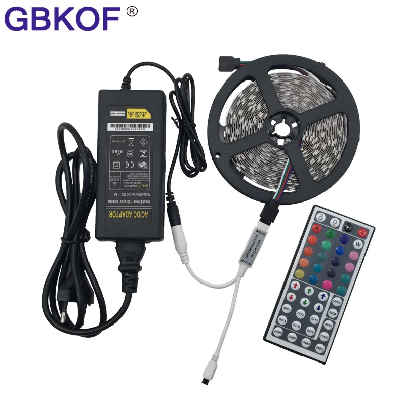 SMD 5050 Светодиодные ленты RGB 5 м 300 светодиодный s IP65 Диодная лента