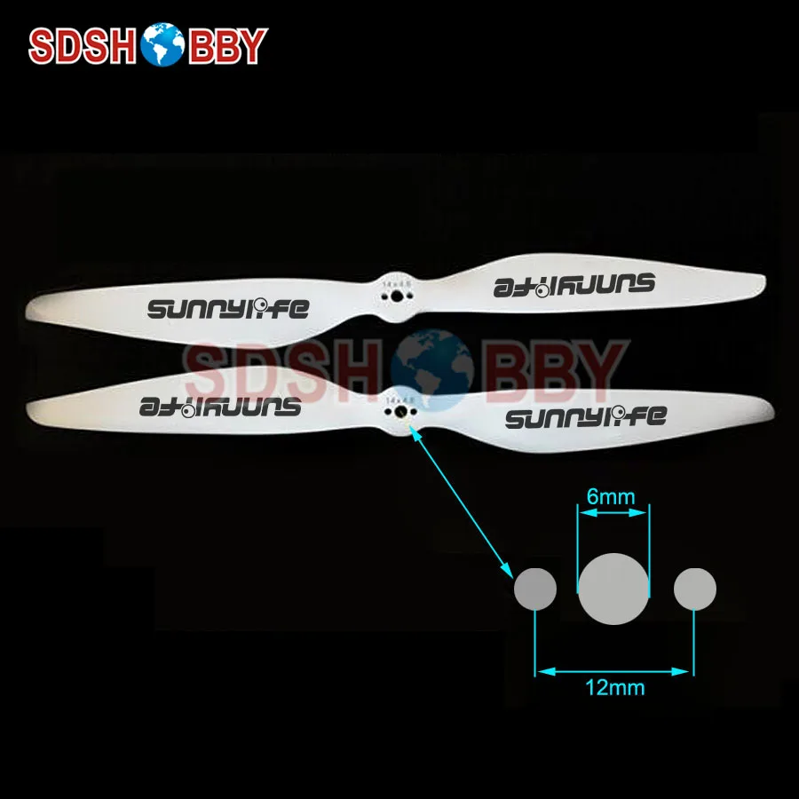 Пропеллеры с несколькими несущими винтами Sunnylife 11x1137 дюйма пропеллеры вращением