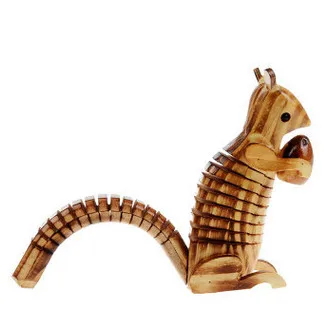 

Детские качели деревянная модель моделирования игрушка животное Белка Подарок