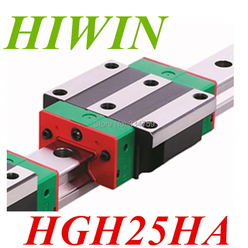 Новый HIWIN линейный направляющий HGW25HA рельсовый блок с ЧПУ Запчасти для HGR25