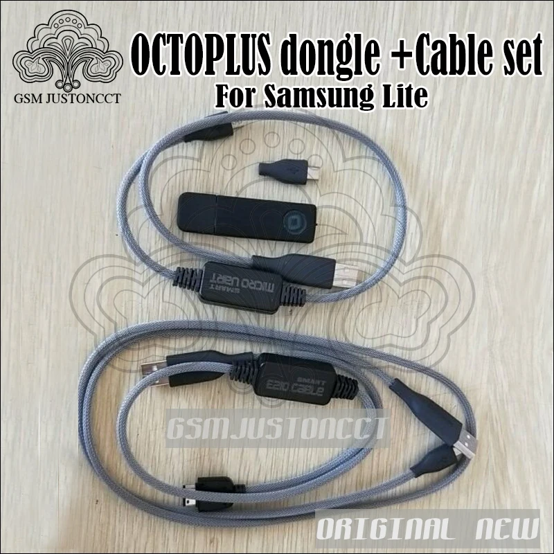 100% оригинальный новый активированный ключ Octoplus для Samsung Lite + 2 кабеля загрузочного
