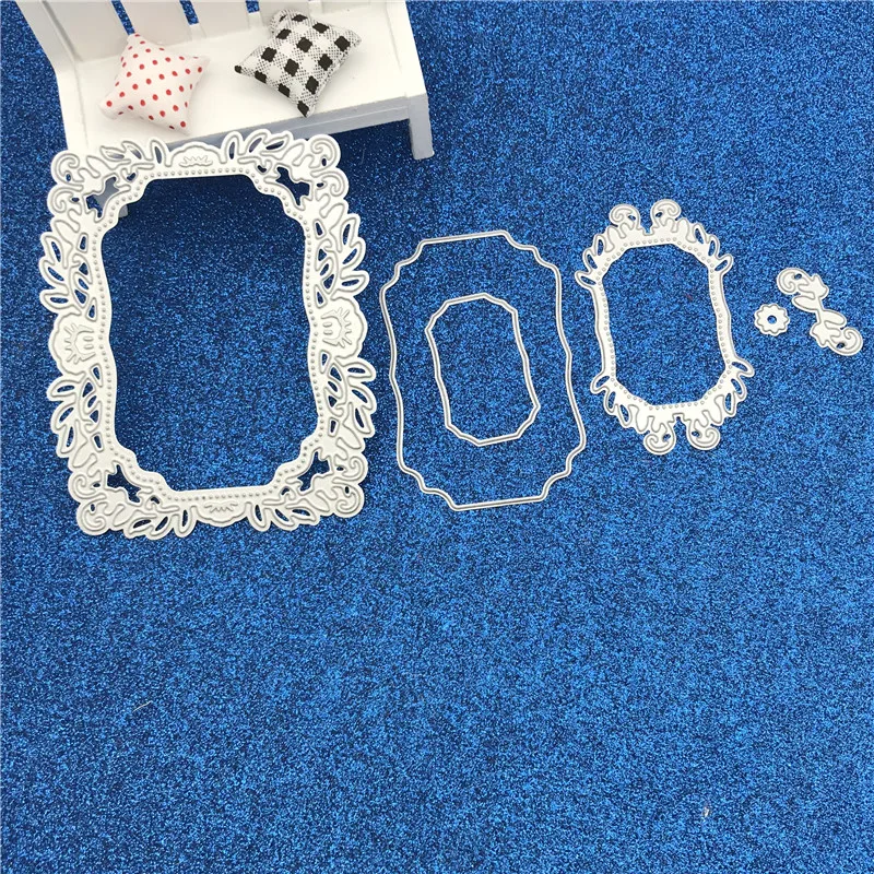 Квадратные кружевные металлические штампы трафареты и для поделок Скрапбукинг